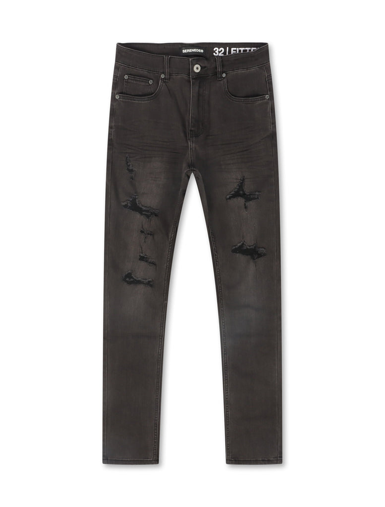 Serenede Shadow 33 Skinny Jeans - Coal