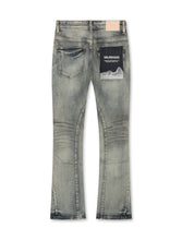 Load image into Gallery viewer, Valabasas Fax Stacked Jeans - Light Blue Washed