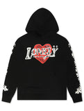 Lonely Hearts Love Me Forever Hoodie - Black