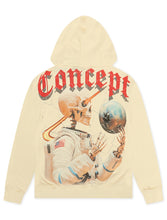 Load image into Gallery viewer, Concept LA Astronaut Hoodie - Cream Wash