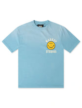 Load image into Gallery viewer, Market Studios Smiley Upside Down Tee - Retro Blue