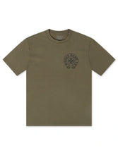 Load image into Gallery viewer, Money Dept. Vintage Old English Tee - Olive/Black