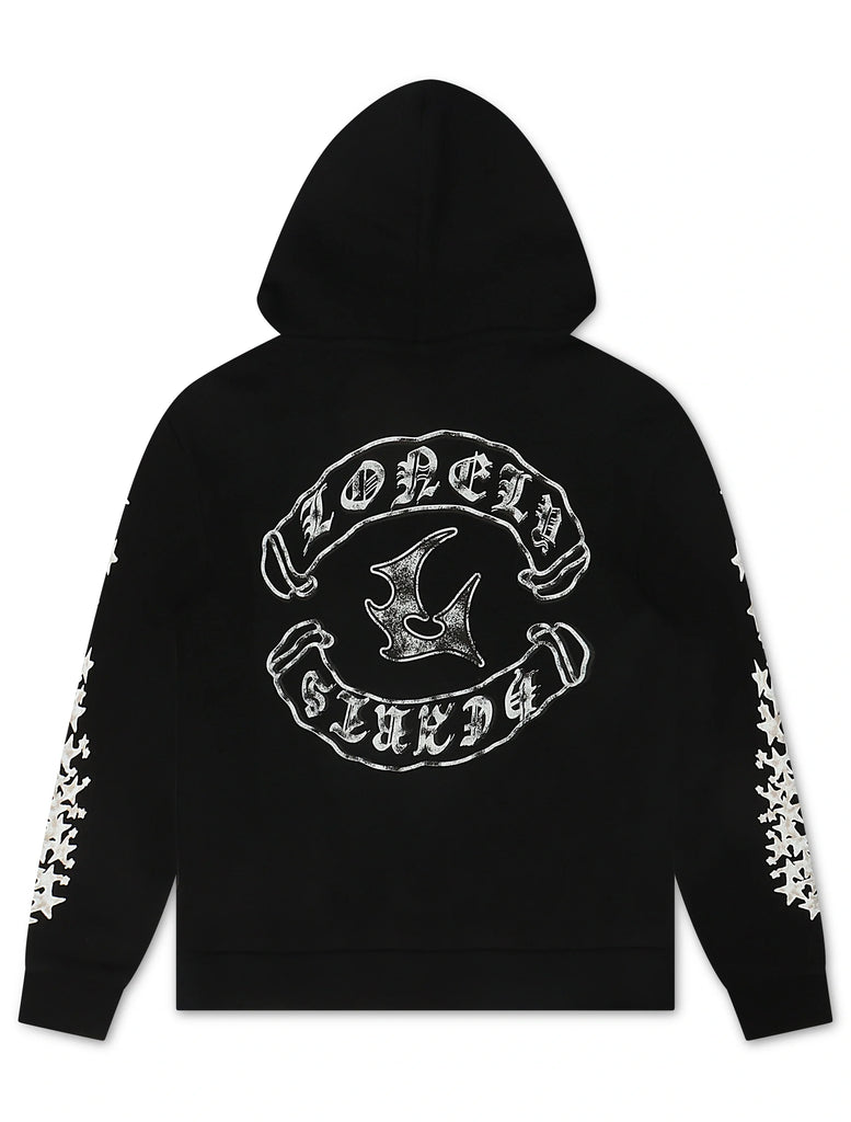 Lonely Hearts Love Me Forever Hoodie - Black