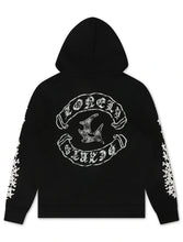 Load image into Gallery viewer, Lonely Hearts Love Me Forever Hoodie - Black