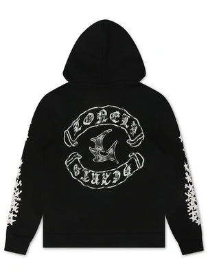 Lonely Hearts Love Me Forever Hoodie - Black