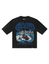 Load image into Gallery viewer, Godspeed GMYC Wave Runner Boxy Tee - Black