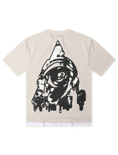 Load image into Gallery viewer, Starseed Big Head Alien Oversized Tee - Grey