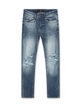 Load image into Gallery viewer, Jordan Craig Sean Shredded Jeans - Blue