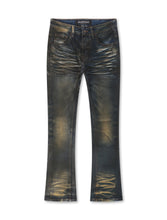 Load image into Gallery viewer, Valabasas Fax Stacked Denim Jeans - Vintage Blue Wash