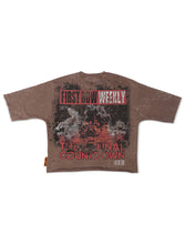 Load image into Gallery viewer, First Row Countdown Cropped Tee - Caffe