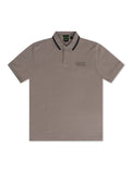 Boss Green Pio Badge Polo - Brown