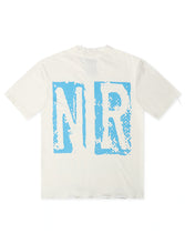 Load image into Gallery viewer, November Reign Everything I Love Hand Shredded Tee - White