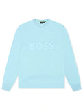Boss Green Salbo Crewneck - Light Blue
