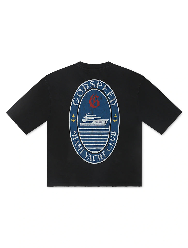 Godspeed GMYC Wave Runner Boxy Tee - Black