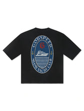Load image into Gallery viewer, Godspeed GMYC Wave Runner Boxy Tee - Black
