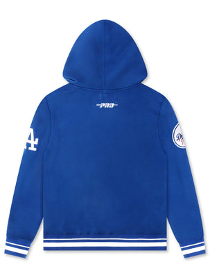 Pro Standard LA Dodgers Team Badge Hoodie - Blue
