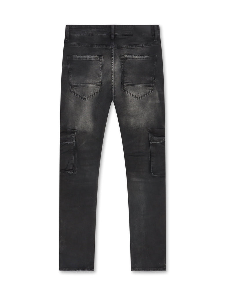 Jordan Craig Sean Cargo Jeans - Black Shadow