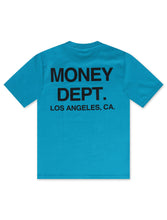 Load image into Gallery viewer, Money Dept. Los Angeles Heavyweight Tee - Aqua