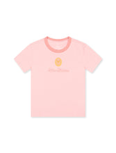 Load image into Gallery viewer, Nike Womens Sportswear Chill Cropped Knit Tee - Pink Glaze