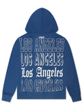 Pro Standard Dodgers Stacked Los Angeles Hoodie - Dark Blue