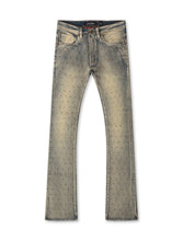 Load image into Gallery viewer, Frost Originals All Over Rhinestone Stacked Jean - Dirt Wash
