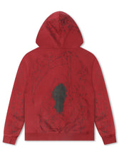 Load image into Gallery viewer, Revenge Tattoo Zip Jacket - Red/Black