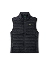 Load image into Gallery viewer, Lacoste Water Repellent Puffed Vest - Black