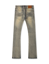 Load image into Gallery viewer, Frost Originals All Over Rhinestone Stacked Jean - Dirt Wash