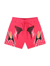 Load image into Gallery viewer, Smoke Rise Republic Windbreaker Shorts - Lilac Rose