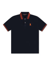 Load image into Gallery viewer, Psycho Bunny Montebello Pique Polo - Navy