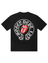 Load image into Gallery viewer, Money Dept. Tongue and Lips Tee - Black