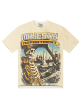 Load image into Gallery viewer, Majestik Garment Department French Terry Tee - Eggshell