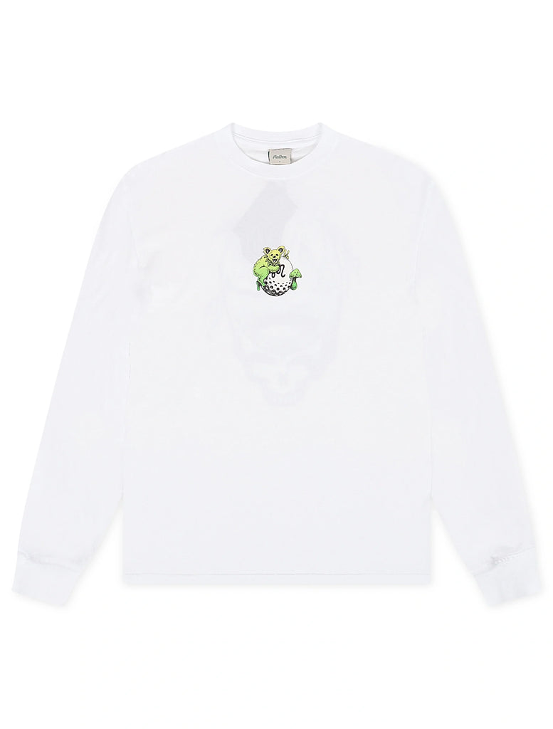 Malbon Grateful Dead Gorse Long Sleeve - White