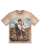 Load image into Gallery viewer, Majestik Department Angel Rider Tee - Brown