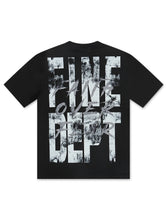Load image into Gallery viewer, Fine Divine Faith Over Fear Tee - Black