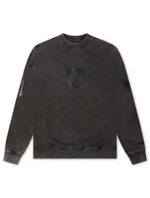 Load image into Gallery viewer, Pro Standard Raiders Enzyme Drop Shoulder Crewneck - Washed Black