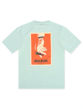 Load image into Gallery viewer, Malbon Bermuda Cigar Tee - Surf Spray