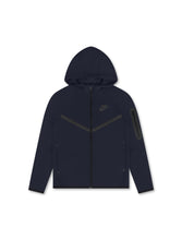Load image into Gallery viewer, Nike Big Kids Sportswear Tech Fleece Hoodie - Obsidian