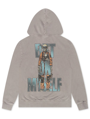 Concept LA Skier Hoodie - Grey Wash