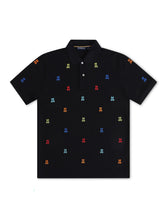 Load image into Gallery viewer, Psycho Bunny Bonham Pique Polo - Black