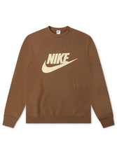 Load image into Gallery viewer, Nike Mens Club Crewneck - Mosswood Brown