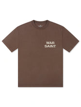 Load image into Gallery viewer, Warsaint LA Script Tee - Brown/White
