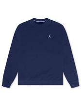 Load image into Gallery viewer, Air Jordan Brooklyn Fleece Crewneck - Midnight Navy/White