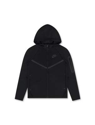 Nike Big Kids Tech Fleece Hoodie - Black