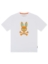 Load image into Gallery viewer, Psycho Bunny Wellington Graphic Tee - White