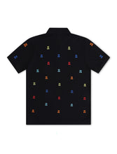 Load image into Gallery viewer, Psycho Bunny Bonham Pique Polo - Black