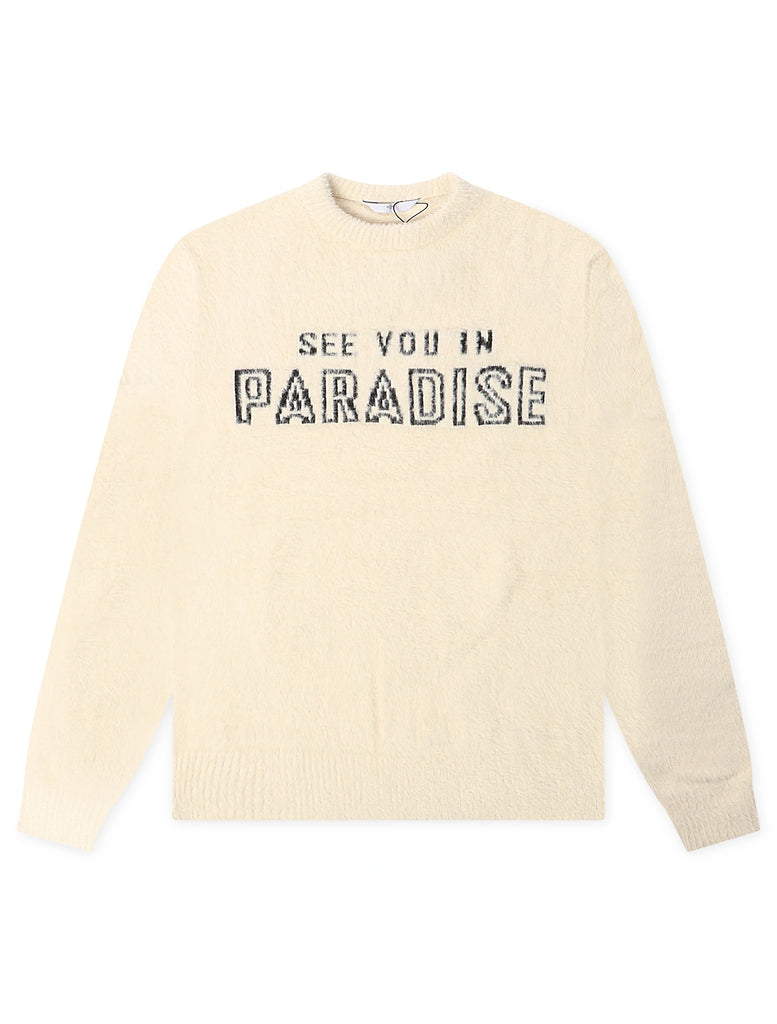 Jordan Craig Fluffy Sweater - Bone