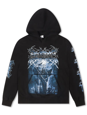 Revenge Chrome Reaper Hoodie - Black