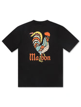 Load image into Gallery viewer, Malbon Bermuda Rooster Tee - Black