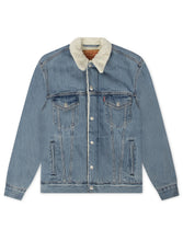 Load image into Gallery viewer, Levi's Type 3 Sherpa Trucker Jacket - Stonewash